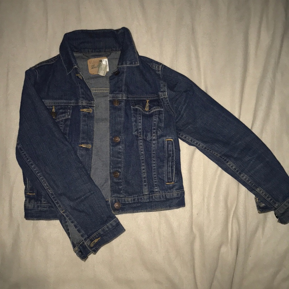 Kids Cropped Levi's Jean Jacket